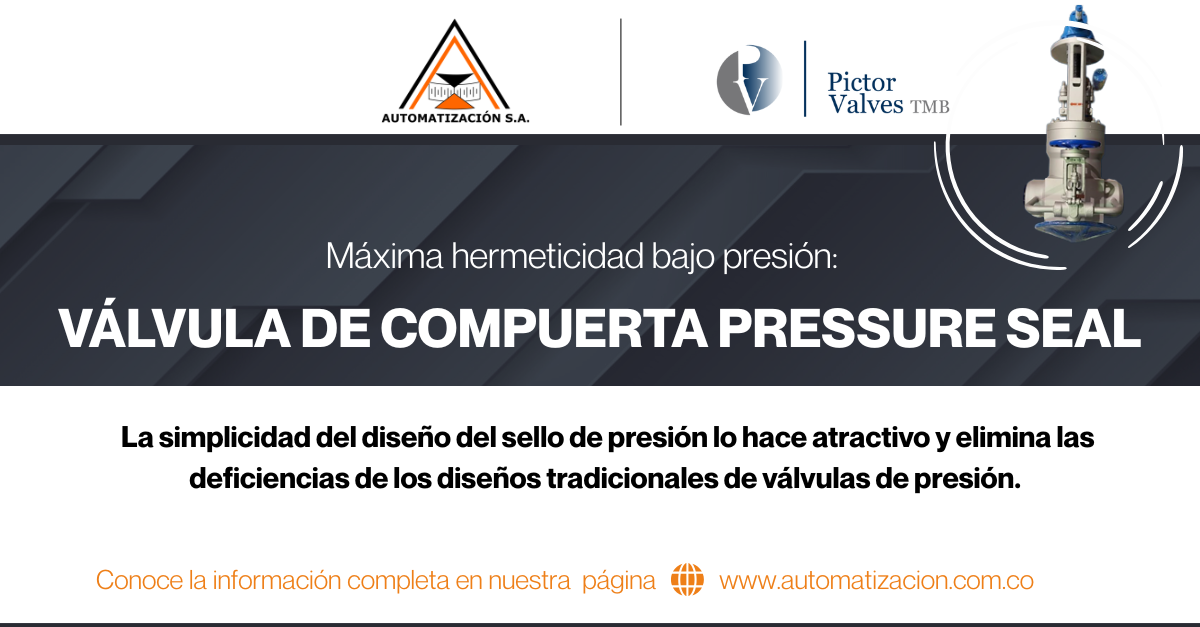 VALVULA DE COMPUERTA TIPO PRESSURE SEAL